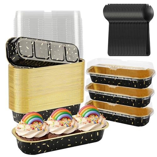 30% Off 50-Piece Disposable Aluminum Baking Pans with Lids - Image 1