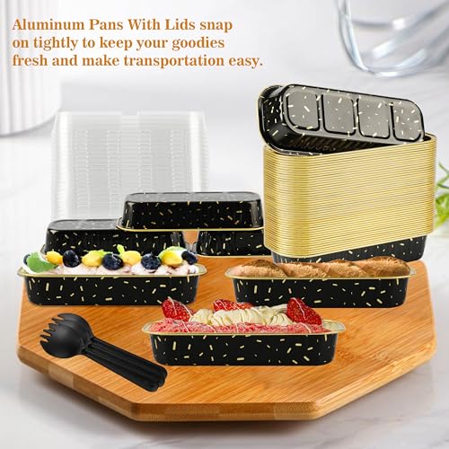 30% Off 50-Piece Disposable Aluminum Baking Pans with Lids - Image 6
