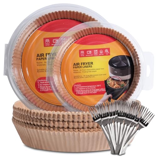 50% Off Air Fryer Liner Paper Set - 100 Count, 2 Sizes - Image 1