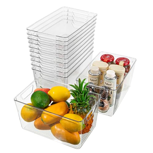 50% Off Attelite 12-Pack Clear Plastic Storage Containers - Image 1