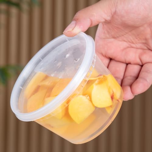 50% Off 48-Pack 8oz Mini Storage Containers with Lids - Image 3
