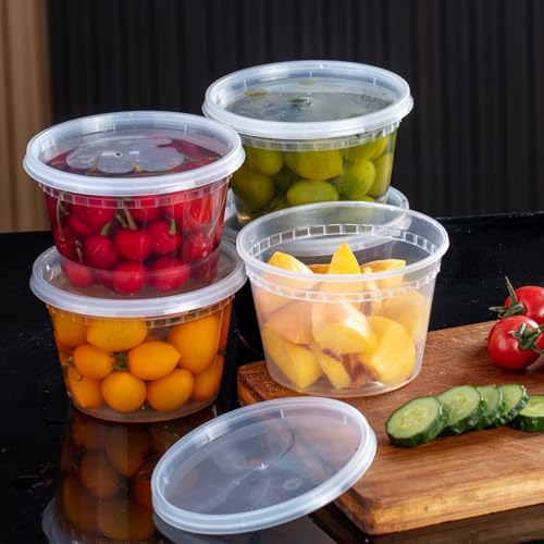 50% Off 48-Pack 8oz Mini Storage Containers with Lids - Image 4