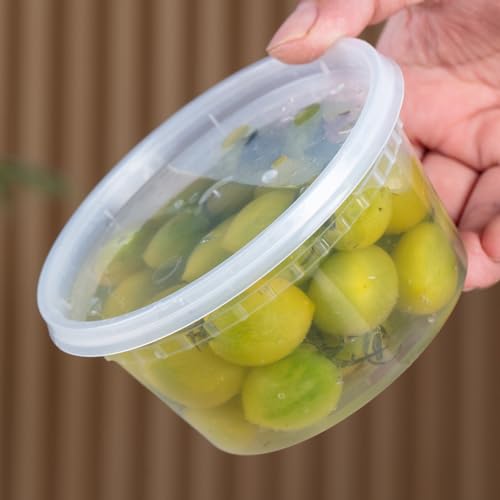 50% Off 48-Pack 8oz Mini Storage Containers with Lids - Image 5