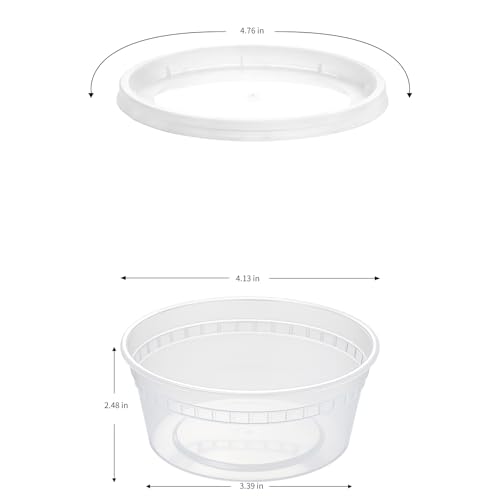 50% Off 48-Pack 8oz Mini Storage Containers with Lids - Image 7