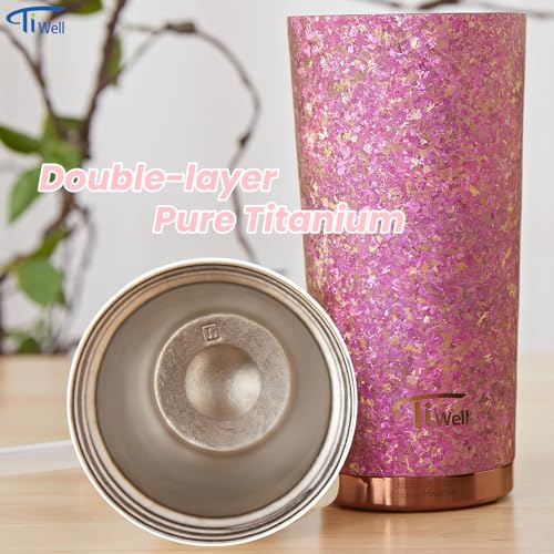 50% Off Titanium Travel Coffee Mug with Straw & Lid - Image 3