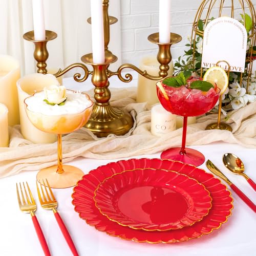 50% Off Ciaell 12 Plastic Martini Glasses - 10 oz - Image 7