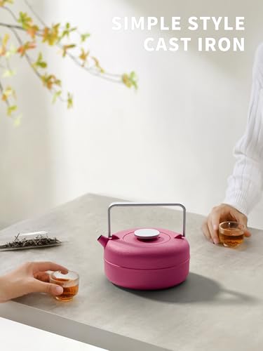 50% Off Toptier Cast Iron Teapot with Removable Infuser - Image 2
