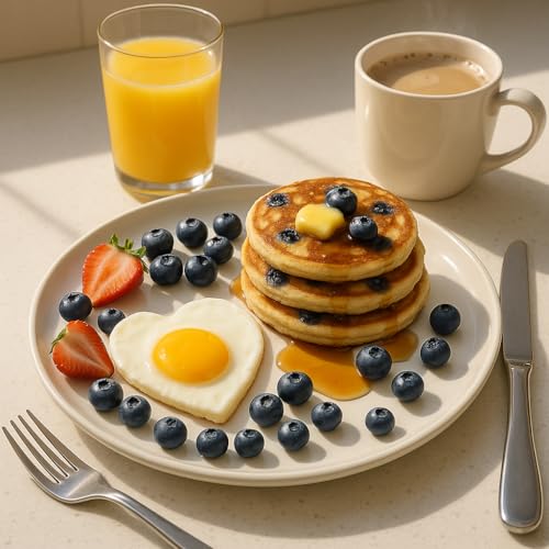 43% Off HIC Kitchen Heart-Shaped Nonstick Egg Rings - Image 3