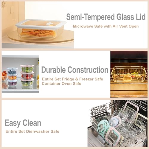 50% Off Urban Green Glass Food Storage Container Set - Image 4