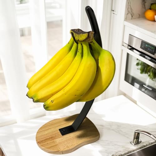 50% Off Unique Wood-Base Banana Holder for Fresh Fruit - Image 1