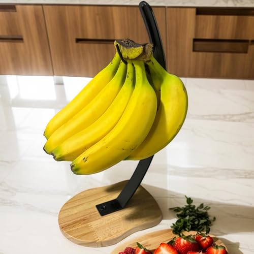 50% Off Unique Wood-Base Banana Holder for Fresh Fruit - Image 6