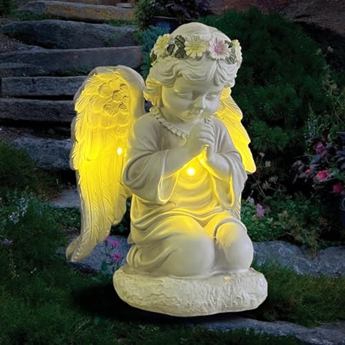 50% Off Solar Angel Garden Statue with LED Lights - Image 1