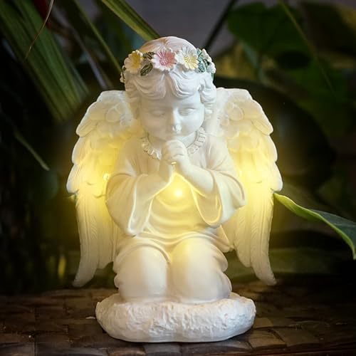 50% Off Solar Angel Garden Statue with LED Lights - Image 2