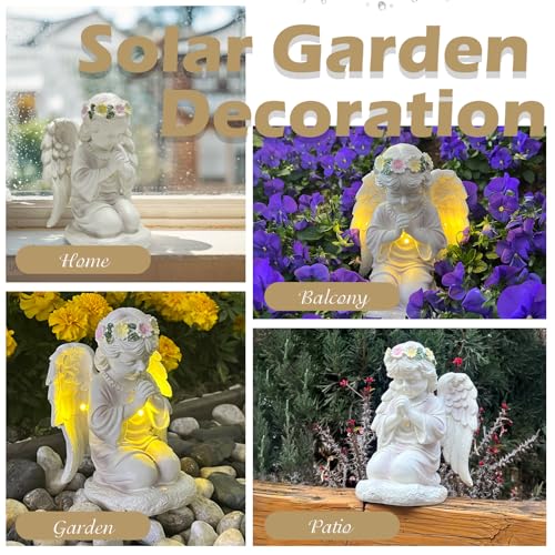 50% Off Solar Angel Garden Statue with LED Lights - Image 5