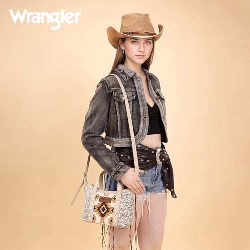 Save 50% on Wrangler Aztec Crossbody Purse for Women - Image 2