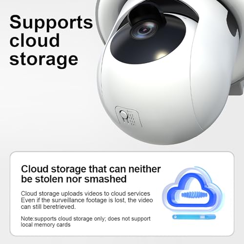 PHANSATIM Bulb Camera $10 Off with 1080P Color Night Vision - Image 3