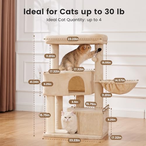 Save 65% on Gardner Pet Cat Tree for Large Cats - Image 2