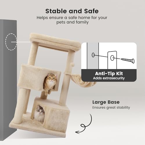 Save 65% on Gardner Pet Cat Tree for Large Cats - Image 6