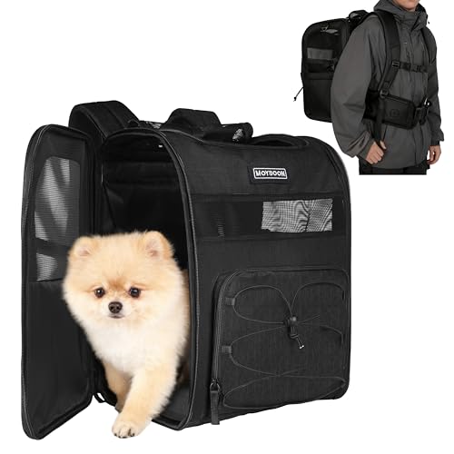 50% Off Dog Carrier Backpack with Adjustable Waist Belt - Image 1