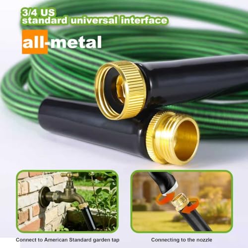 Save 53% on 50ft Triple-Layer Garden Hose with Spray Nozzle - Image 3