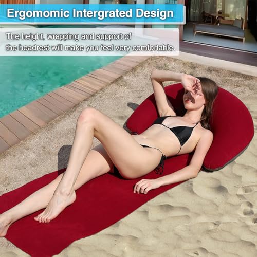 47% Off LONEEDY 2-Pack Beach Blankets with Inflatable Headrest - Image 2