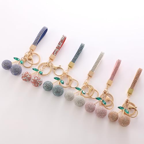 Cherry Keychain Charm - 30% Off Car Accessory Gift - Image 5