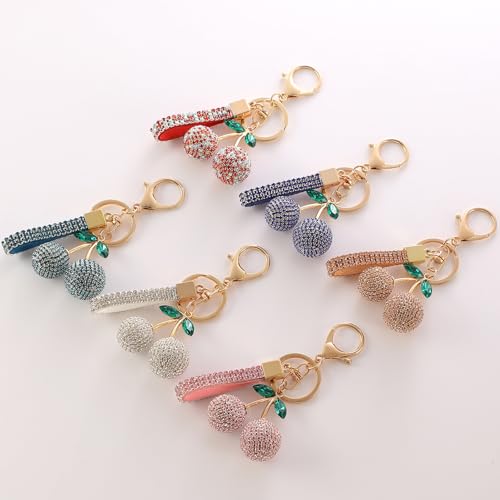 Cherry Keychain Charm - 30% Off Car Accessory Gift - Image 6