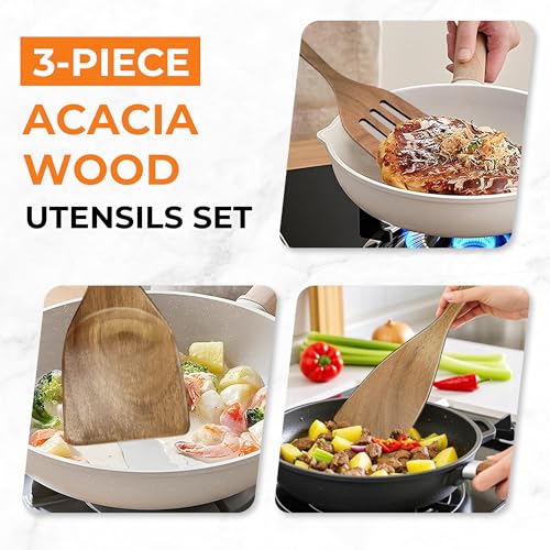 Save $8 on Natural Acacia Wood Spatula Set (3-Piece) - Image 4