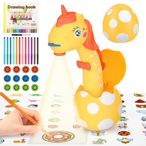 Save 50% on KETIEE Unicorn Drawing Projector for Kids - Image 1