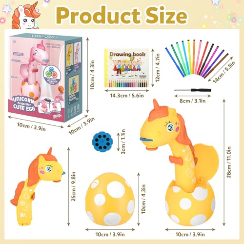 Save 50% on KETIEE Unicorn Drawing Projector for Kids - Image 6