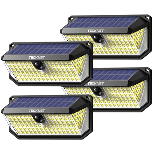 Save 30% on TECKNET 4200LM Solar Motion Lights (4-Pack) - Image 1