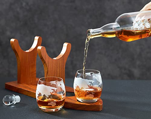 50% Off Jillmo Whiskey Decanter Set with 2 Glasses - Image 7