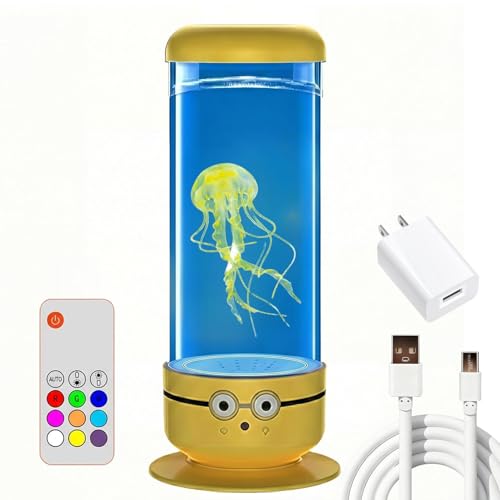 50% Off Dimind Mini Jellyfish Lamp with Remote Control - Image 1