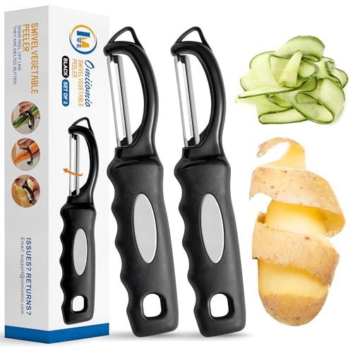 Save 50% on Premium Swivel Vegetable Peeler Set of 2 - Image 1