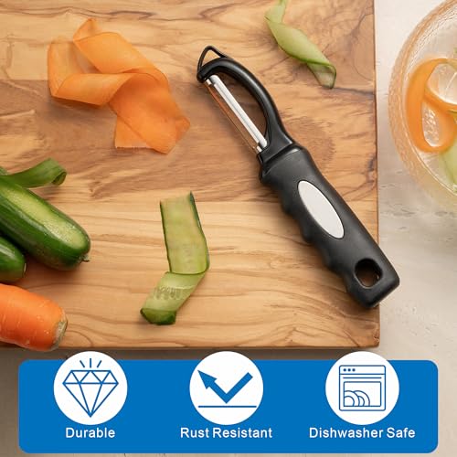 Save 50% on Premium Swivel Vegetable Peeler Set of 2 - Image 7