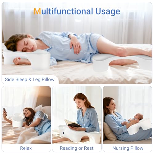 50% Off Wattne Side Sleeper Pillow with Arm Holes - Image 5