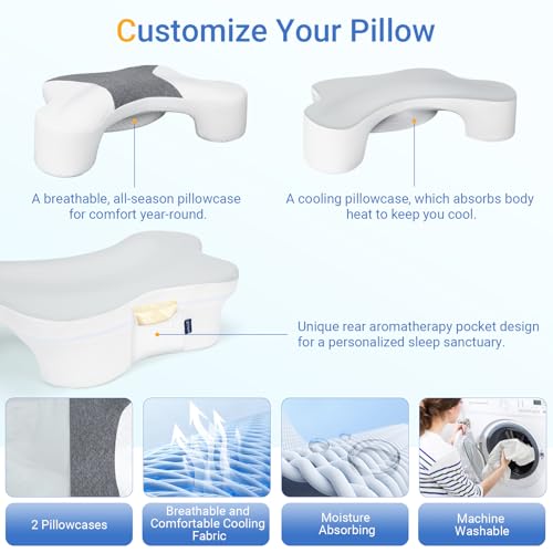 50% Off Wattne Side Sleeper Pillow with Arm Holes - Image 6