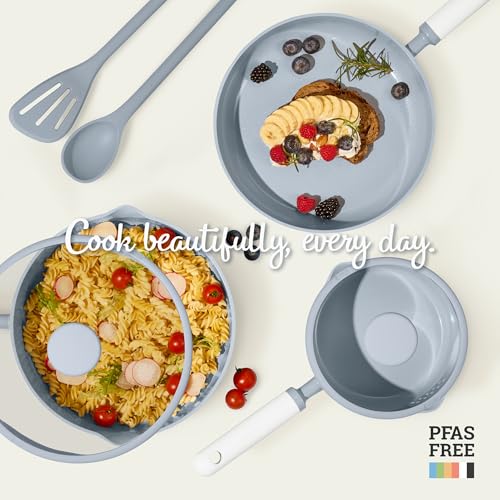 75% Off CAROTE 9-Piece Ceramic Nonstick Cookware Set - Image 7