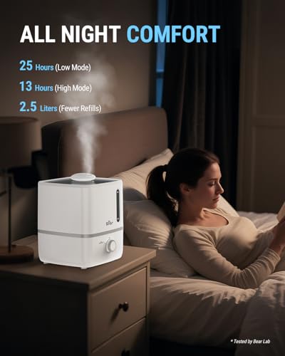 Save 28% on Bear 2.5L Cool Mist Humidifier & Diffuser - Image 2