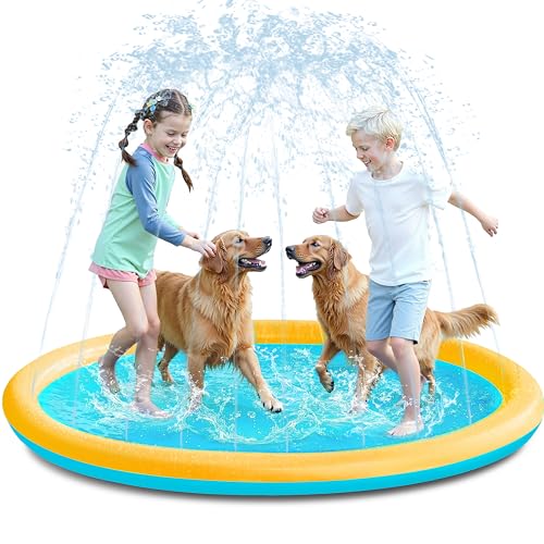 Save 50% on SLOOSH 72" Splash Pad Sprinkler for Kids - Image 1