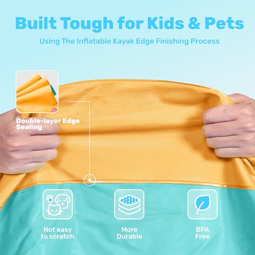 Save 50% on SLOOSH 72" Splash Pad Sprinkler for Kids - Image 2