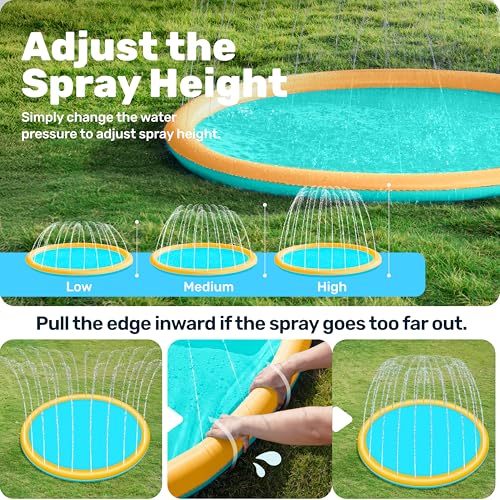 Save 50% on SLOOSH 72" Splash Pad Sprinkler for Kids - Image 3