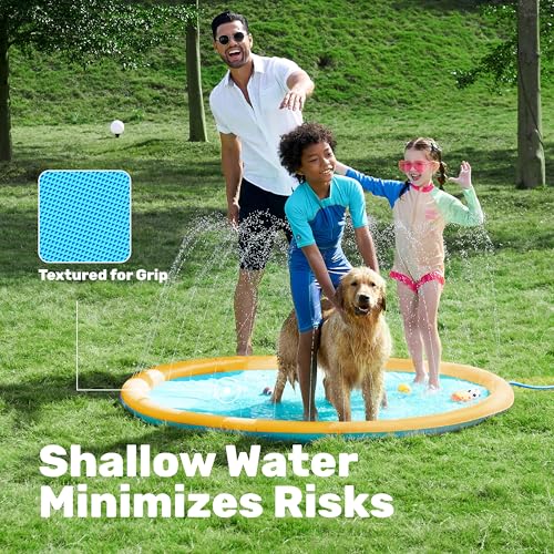 Save 50% on SLOOSH 72" Splash Pad Sprinkler for Kids - Image 5