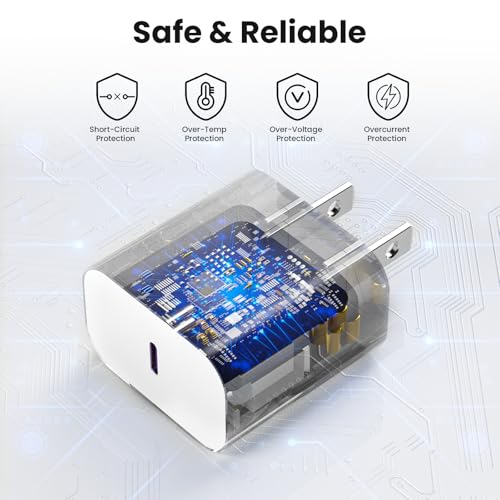 35% Off Fast Charger for iPhone 17/16/15 - 2-Pack 20W - Image 4