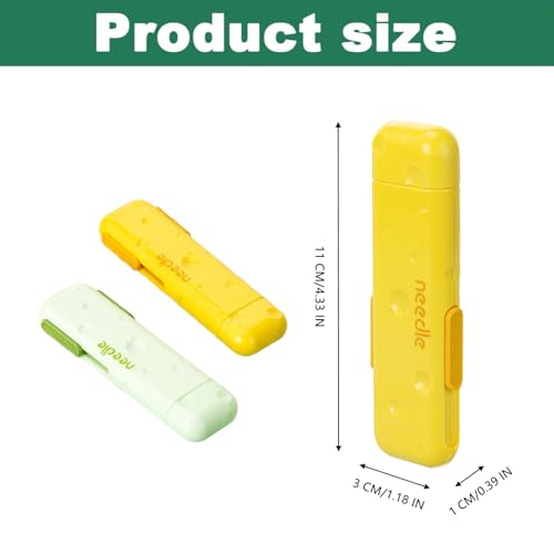 2-Pack 3-in-1 Needle Threader & Seam Ripper Set - Image 2