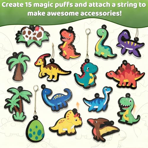 Save 50% on Richgv Magic Aqua Puffs 3D Dinosaur Art Kit - Image 5