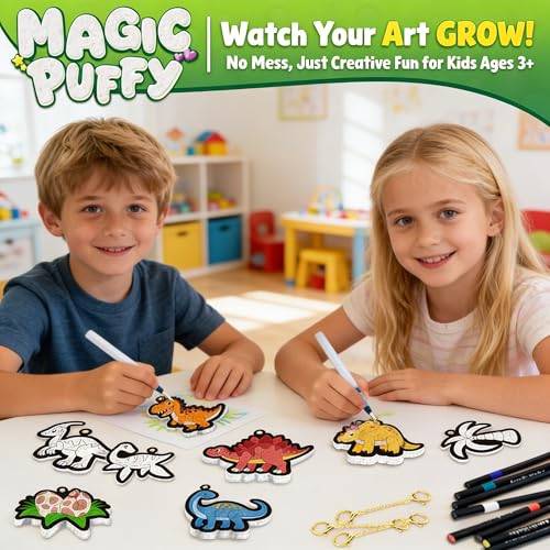 Save 50% on Richgv Magic Aqua Puffs 3D Dinosaur Art Kit - Image 6