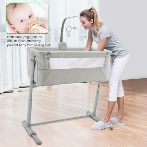 Save 50% on RONBEI Portable Bedside Baby Bassinet - Image 6