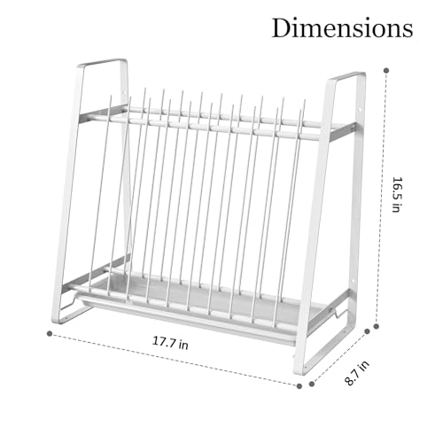 50% Off KOSIWU Dish Drying Rack with Drainboard - Image 4