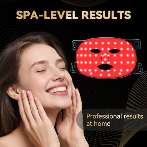 Red Light Therapy Mask with 180 LEDs for Facial Rejuvenation - Image 2